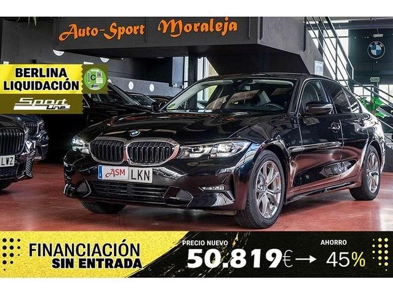 Usado BMW 318 Shadowline 150 CV (110 kW) 2020 Negro Berlina