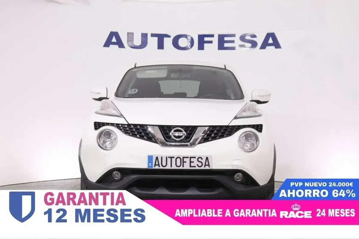 Usado Nissan Juke Acenta 110 CV (80 kW) 2014 Blanco SUV