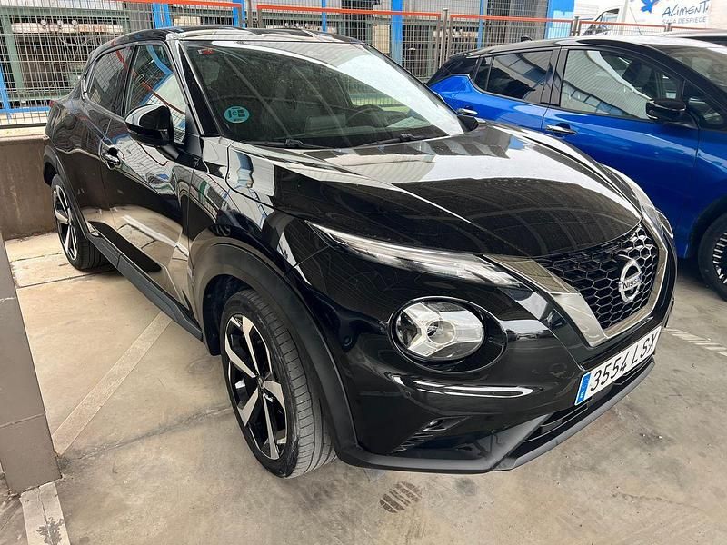 Usado Nissan Juke Tekna 114 CV (83 kW) 2021 Negro SUV
