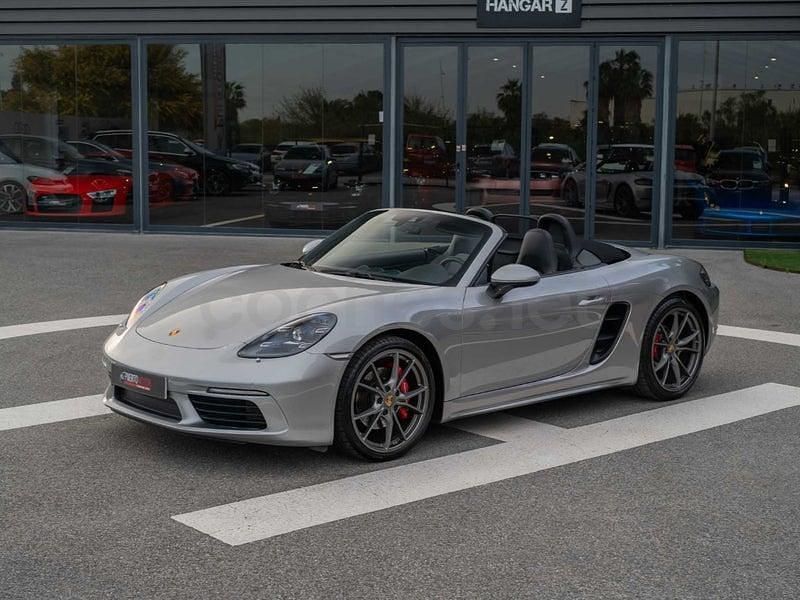 Usado Porsche 718 Boxster S 350 CV (257 kW) 2017 Gris / plata Descapotable