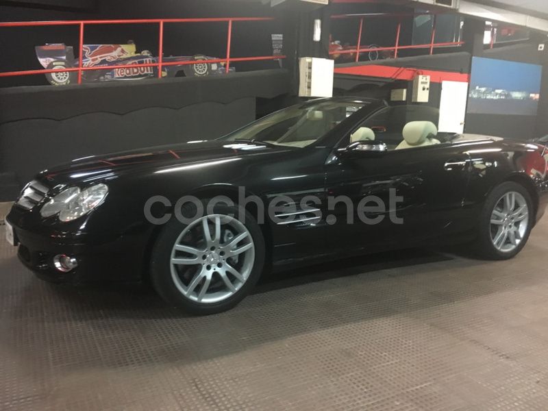 Negro Usado 2007 Mercedes SL500 Descapotable | 27.500 € - Imagen 1/4