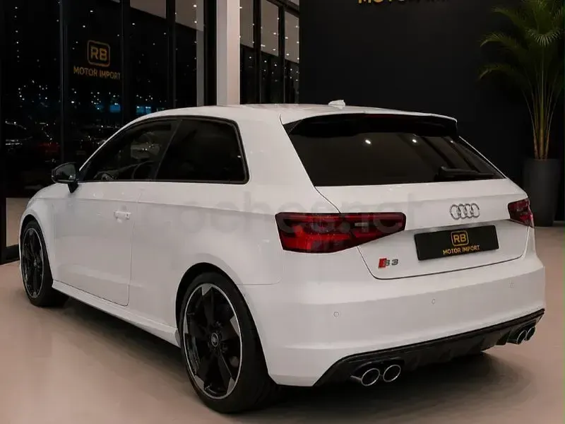 Usado Audi S3 300 CV (220 kW) 2014 Blanco Berlina