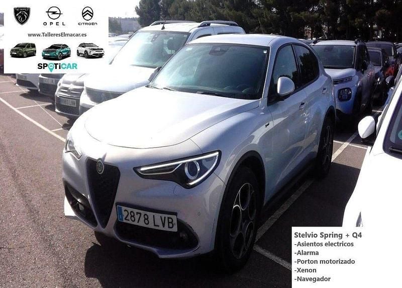 Blanco Usado 2021 Alfa Romeo Stelvio Sprint SUV | 25.500 € (Buen precio) - Imagen 1/4
