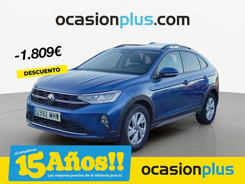 Azul Usado 2023 VW Taigo Life SUV | 19.900 € (Precio justo) - Imagen 1/4