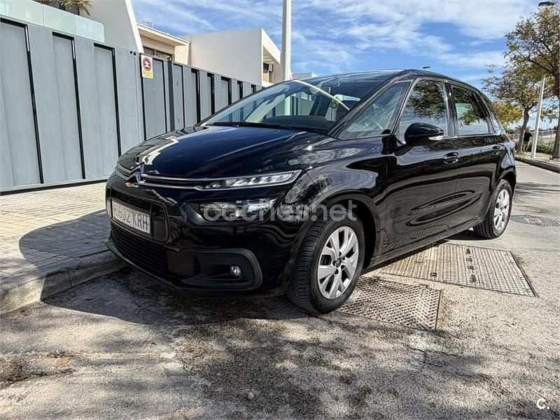 Usado Citroën C4 SpaceTourer Live 130 CV (95 kW) 2018 Negro Monovolumen