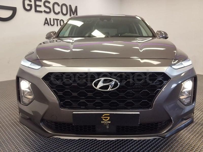 Usado Hyundai Santa Fe 150 CV (110 kW) 2019 Gris / plata SUV