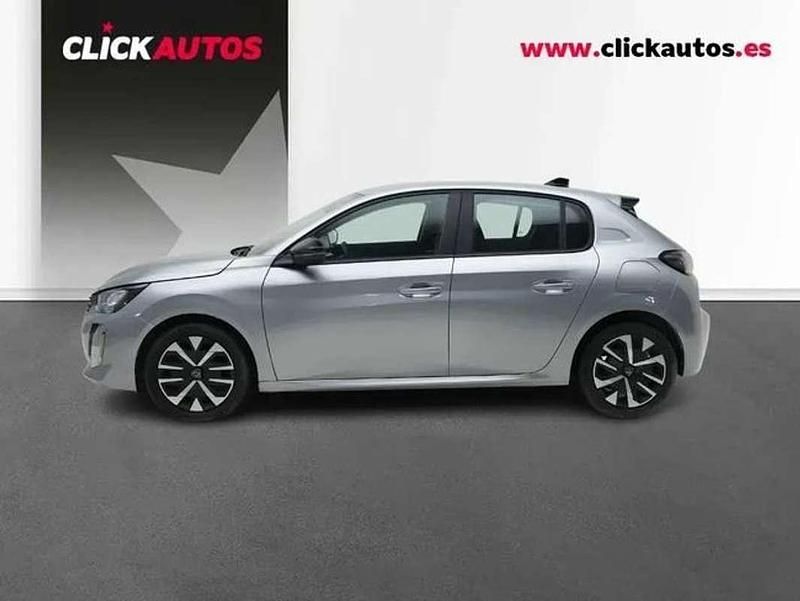 Usado Peugeot 208 Active 101 CV (74 kW) 2024 Gris Utilitario