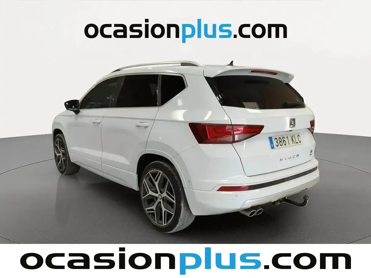 Usado Seat Ateca 4Drive 190 CV (139 kW) 2018 Blanco SUV