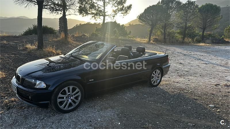Azul Usado 2000 BMW 320 Cabriolet Descapotable | 6500 € (Precio justo) - Imagen 1/4