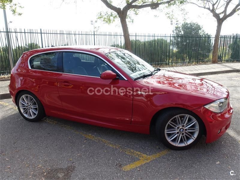 Rojo Usado 2008 BMW 118 Utilitario | 7900 € (Precio justo) - Imagen 1/4