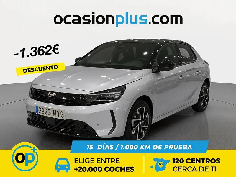 Gris Usado 2025 Opel Corsa Berlina | 14.990 € (Precio justo) - Imagen 1/4