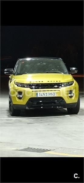 Amarillo Usado 2013 Land Rover Range Rover evoque Dynamic SUV | 17.000 € (Precio justo) - Imagen 1/4