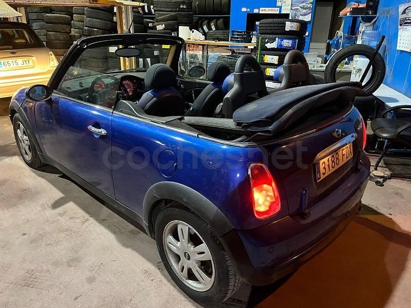 Usado Mini Cooper Cabriolet 116 CV (85 kW) 2006 Azul Descapotable