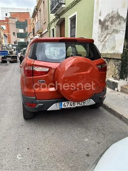 Usado Ford Ecosport Titanium 91 CV (66 kW) 2014 Naranja SUV