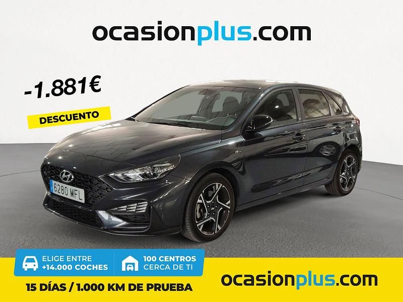 Gris Usado 2023 Hyundai i30 N Line Berlina | 20.700 € (Caro) - Imagen 1/4