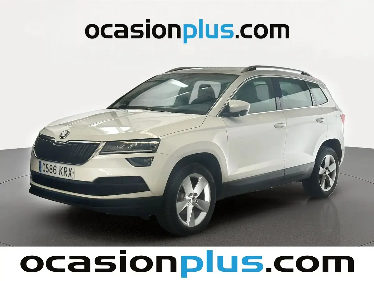 Usado Skoda Karoq 115 HP (84 kW) 2018 Branco SUV