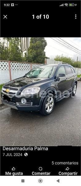 Usado Chevrolet Captiva LS 127 CV (93 kW) 2007 Negro SUV
