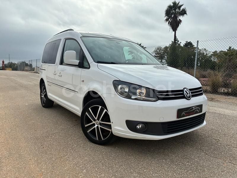 Blanco Usado 2013 VW Caddy Comfortline Monovolumen | 9900 € (Precio justo) - Imagen 1/4