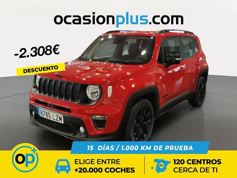 Usado Jeep Renegade Night Eagle 120 CV (88 kW) 2022 Rojo SUV