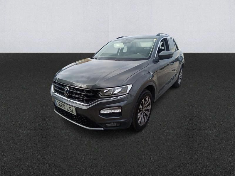 Gris Usado 2021 VW T-Roc Advance SUV | 21.400 € (Precio justo) - Imagen 1/4