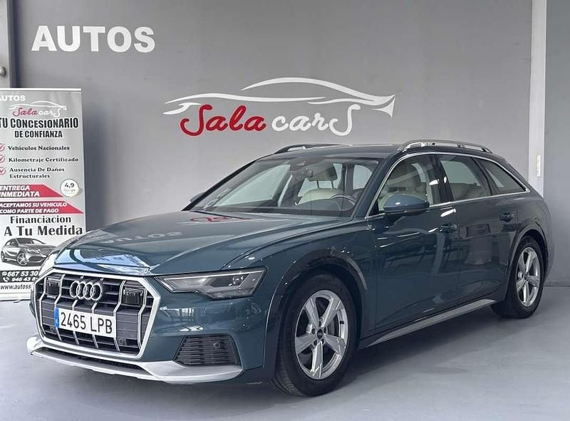 Azul Usado 2021 Audi A6 Allroad Familiar | 48.800 € - Imagen 1/4