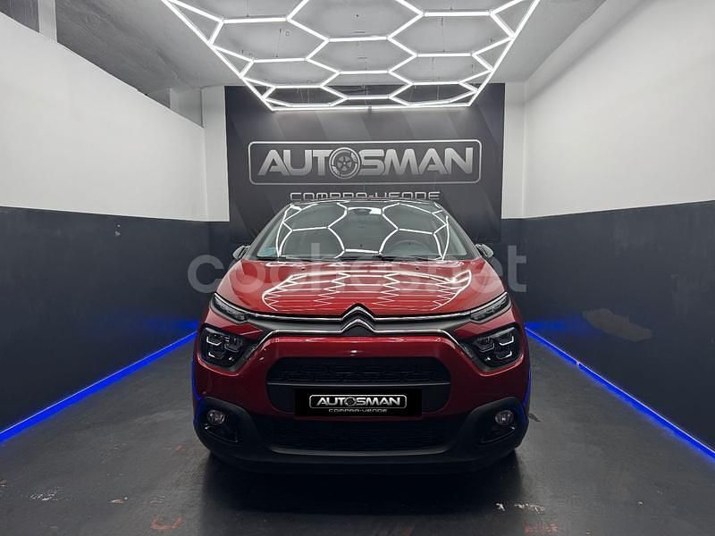 Usado Citroën C3 Shine 102 CV (75 kW) 2022 Granate Berlina