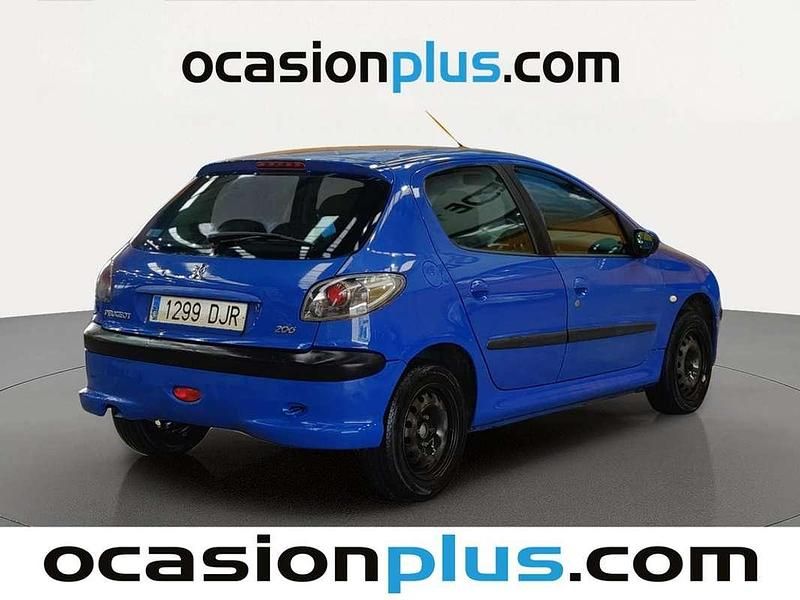 Usado Peugeot 206 75 CV (55 kW) 2005 Azul Utilitario