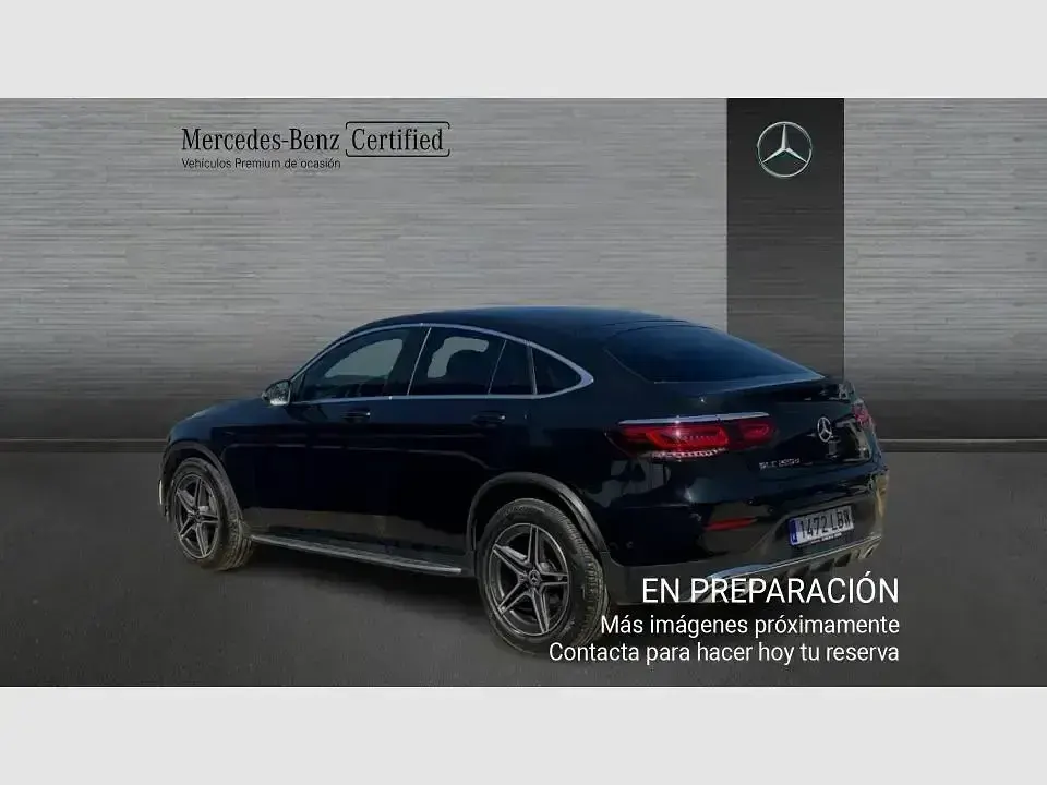Brugt Mercedes GLC220 AMG line 194 HK (142 kW) 2019 Sort Coupe