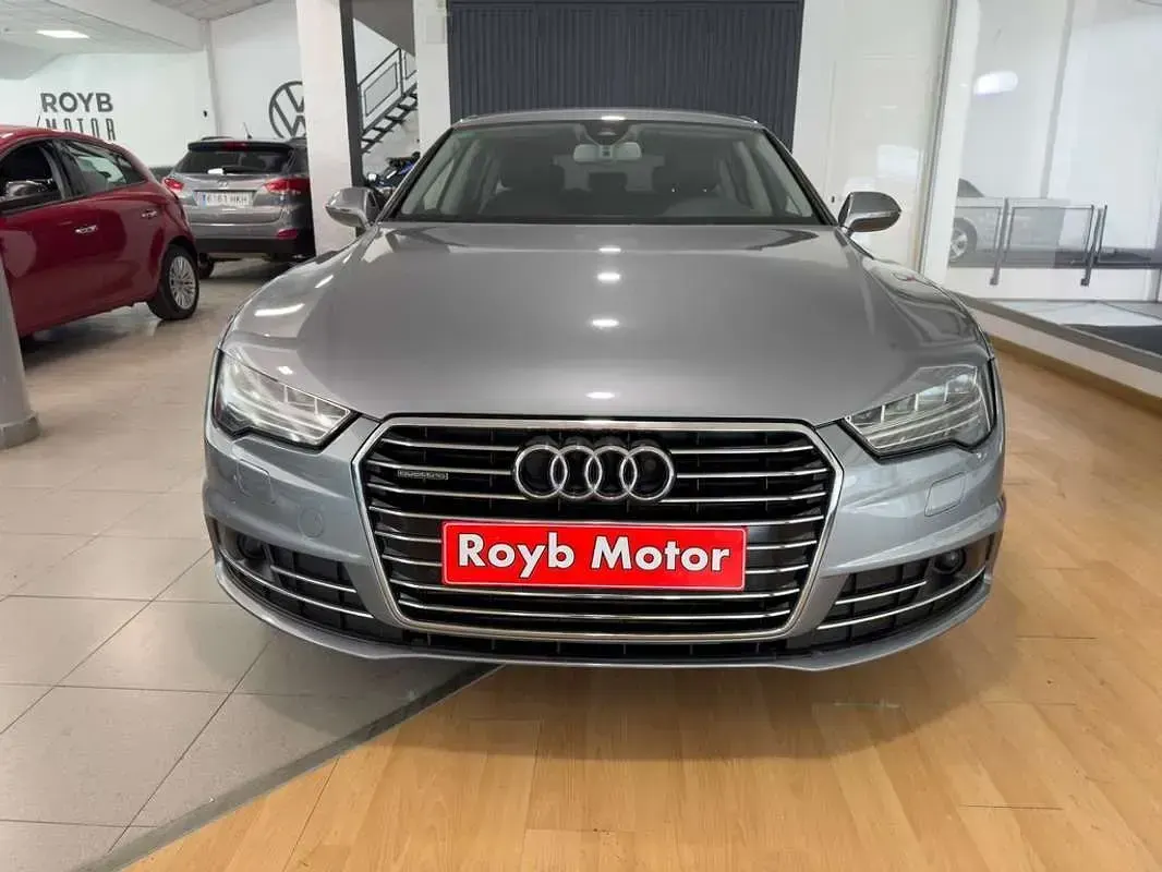 Usado Audi A7 Sportback 218 CV (160 kW) 2015 Gris / plata Utilitario