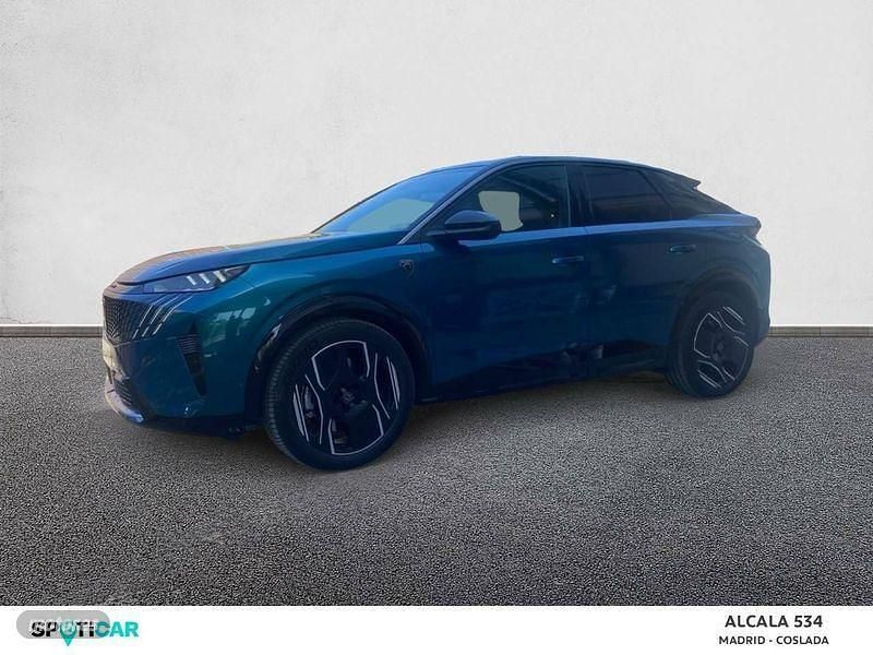 Azul Usado 2024 Peugeot e-3008 GT SUV | 39.990 € (Precio justo) - Imagen 1/4