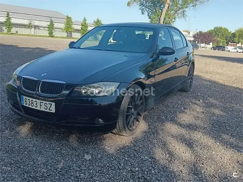 Usado BMW 318 129 CV (94 kW) 2007 Negro Berlina