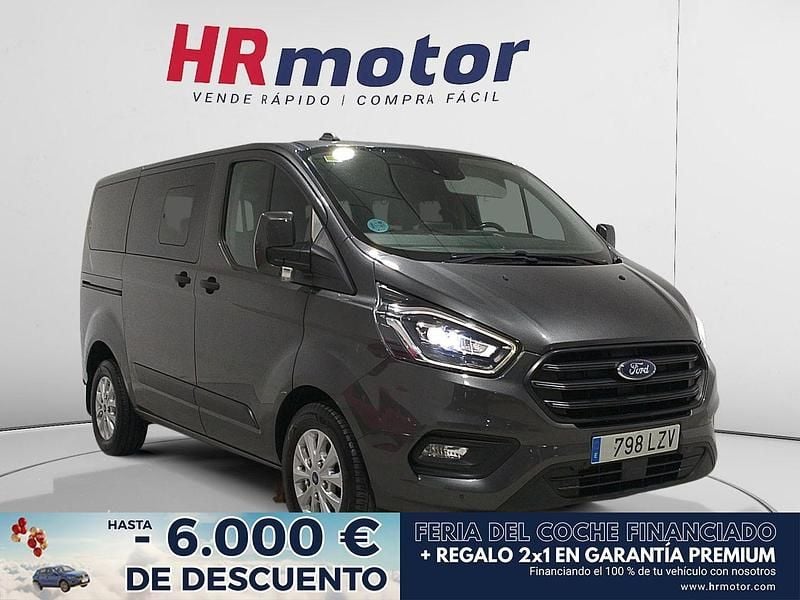 Gris Usado 2022 Ford Tourneo Custom Trend Van | 19.990 € (Buen precio) - Imagen 1/4