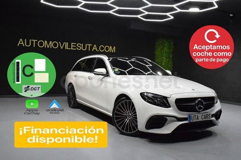 Usado Mercedes E400 330 CV (242 kW) 2020 Blanco Familiar