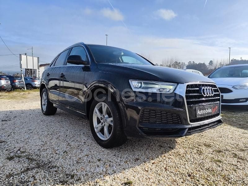 Usado Audi Q3 150 CV (110 kW) 2015 Negro SUV