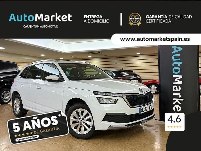 Blanco Usado 2023 Skoda Kamiq Ambition SUV | 16.900 € (Precio justo) - Imagen 1/4