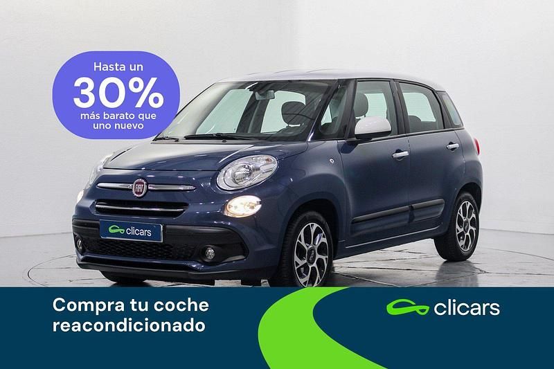 Usado Fiat 500L Pop Star 95 CV (69 kW) 2018 Gris / plata Monovolumen