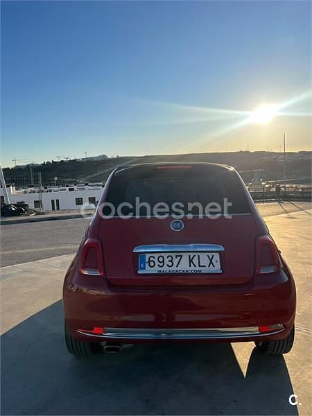 Usado Fiat 500C Lounge 69 CV (50 kW) 2017 Rojo Descapotable