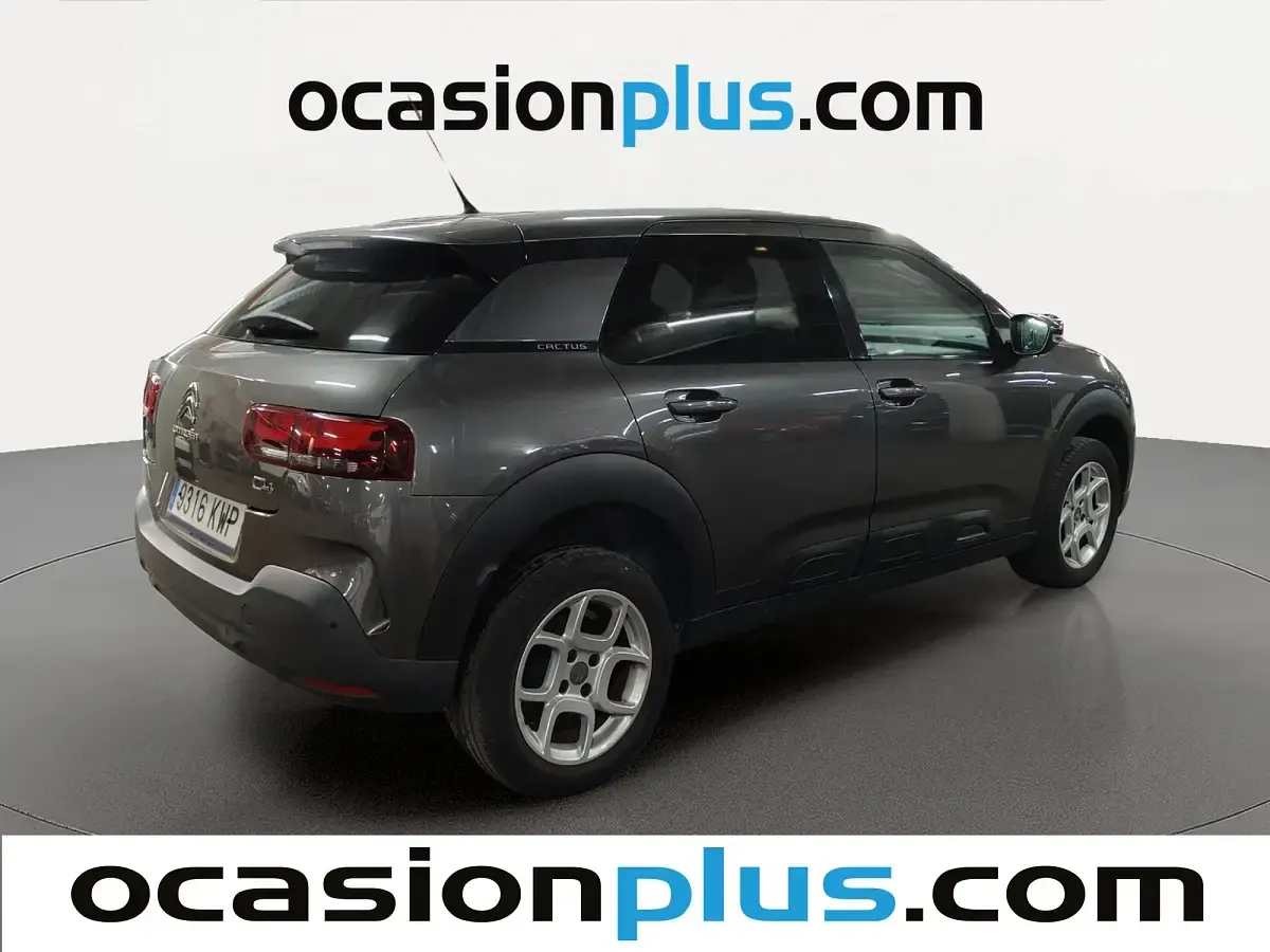 Usado Citroën C4 Cactus Feel 110 CV (80 kW) 2019 Gris Utilitario