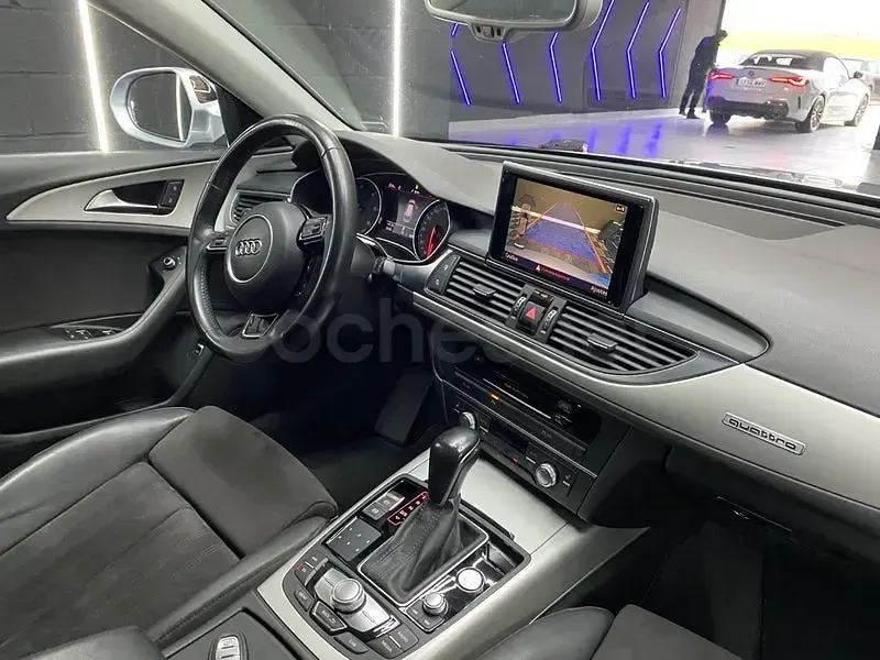 Usado Audi A6 S-Line 272 CV (200 kW) 2014 Gris / plata Familiar