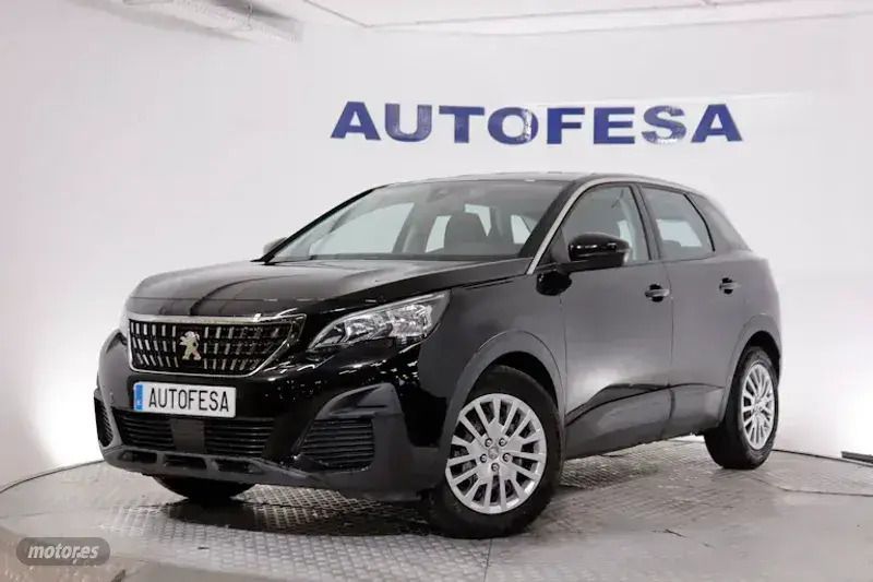 Negro Usado 2017 Peugeot 3008 Access SUV | 13.850 € - Imagen 1/4