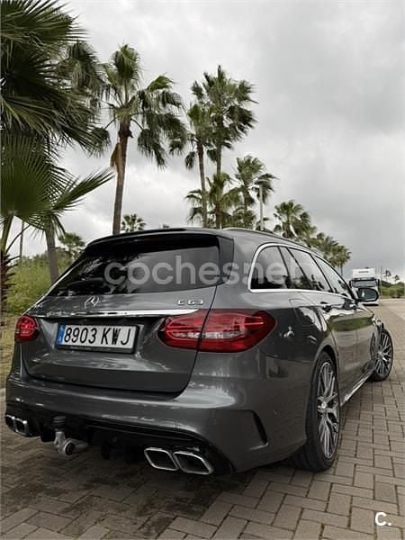 Usado Mercedes C63 AMG 476 CV (350 kW) 2019 Gris / plata Familiar