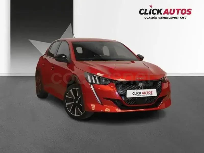 Usado Peugeot 208 GT 100 CV (73 kW) 2021 Rojo Utilitario