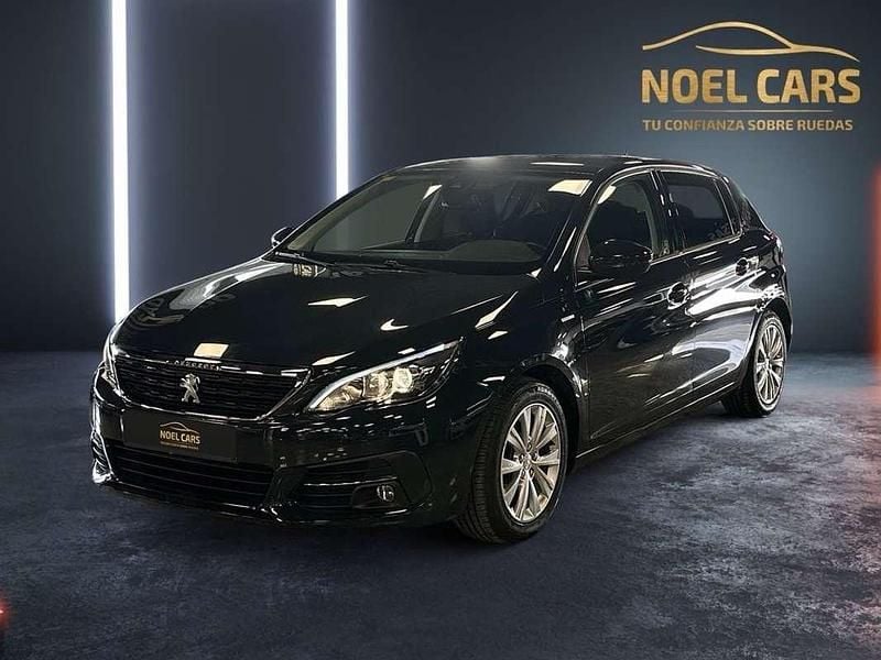 Usado Peugeot 308 Allure 109 CV (80 kW) 2018 Azul Utilitario