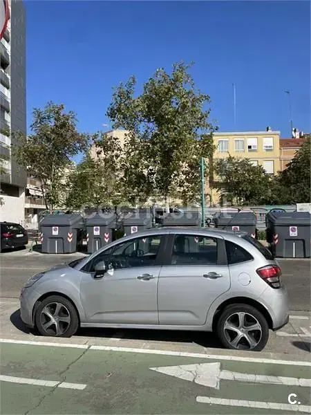 Usado Citroën C3 Exclusive 99 CV (72 kW) 2016 Gris / plata Berlina