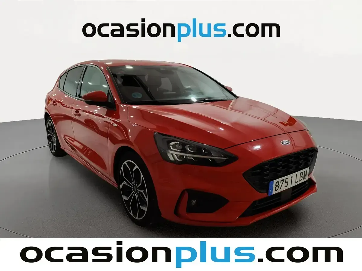 Usado Ford Focus ST-Line 125 CV (91 kW) 2019 Rojo Berlina