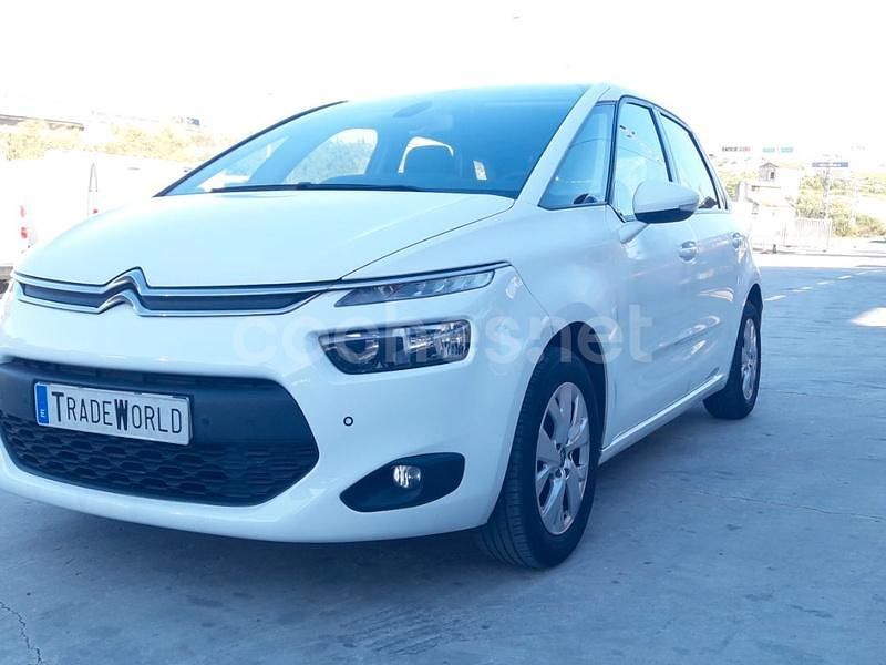 Blanco Usado 2014 Citroën C4 Picasso Intensive Monovolumen | 7999 € (Buen precio) - Imagen 1/4