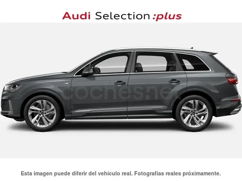 Usado Audi Q7 286 CV (210 kW) 2023 Gris / plata SUV