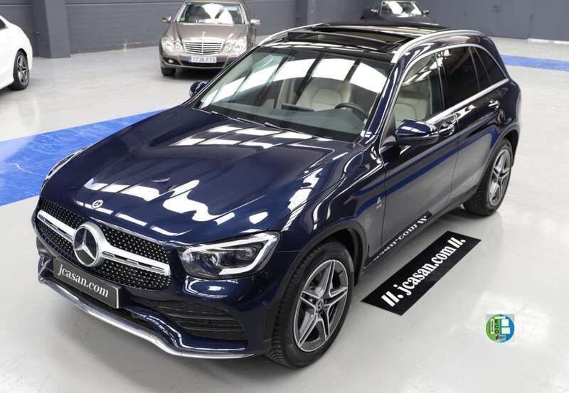 Azul Usado 2021 Mercedes GLC300 SUV | 35.900 € (Super precio) - Imagen 1/4