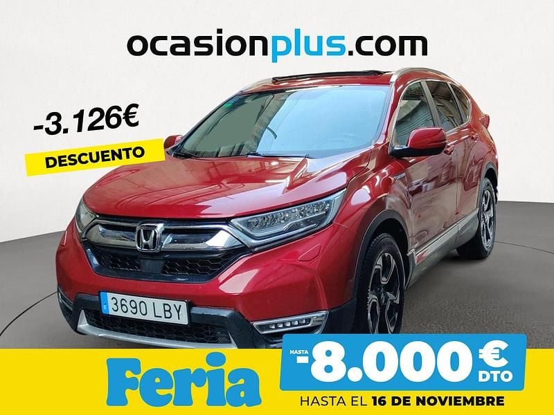 Rojo Usado 2019 Honda CR-V Executive SUV | 25.150 € (Precio justo) - Imagen 1/4
