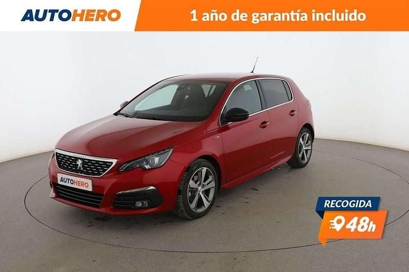 Rojo Usado 2018 Peugeot 308 GT-line Utilitario | 11.599 € (Precio justo) - Imagen 1/3